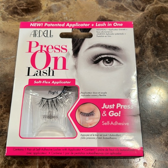 Ardell-Set of Press on Lashes-Wispies + Dual Lash Applicator-New in Sealed Pkg - Picture 2 of 5